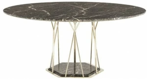 HC28 Cosmo Круглый обеденный стол из мрамора  11c003 / 11c004