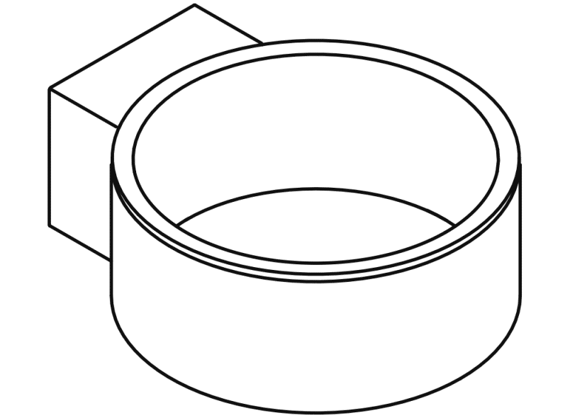 900.00.00060 Держатель фена HEWI Германия System 900 - Вид №8