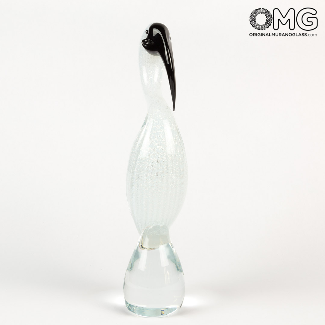 2852 ORIGINALMURANOGLASS Скульптура Тукан - Original Murano Glass OMG 7 см  - Вид №1