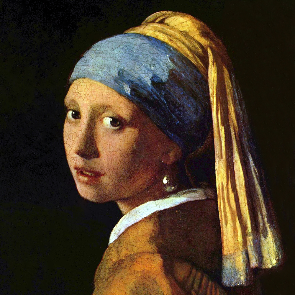 2719042 Арт-подушка «Музейный экспонат», версия 26 «Девушка с жемчужиной» Object Desire  - Вид №7