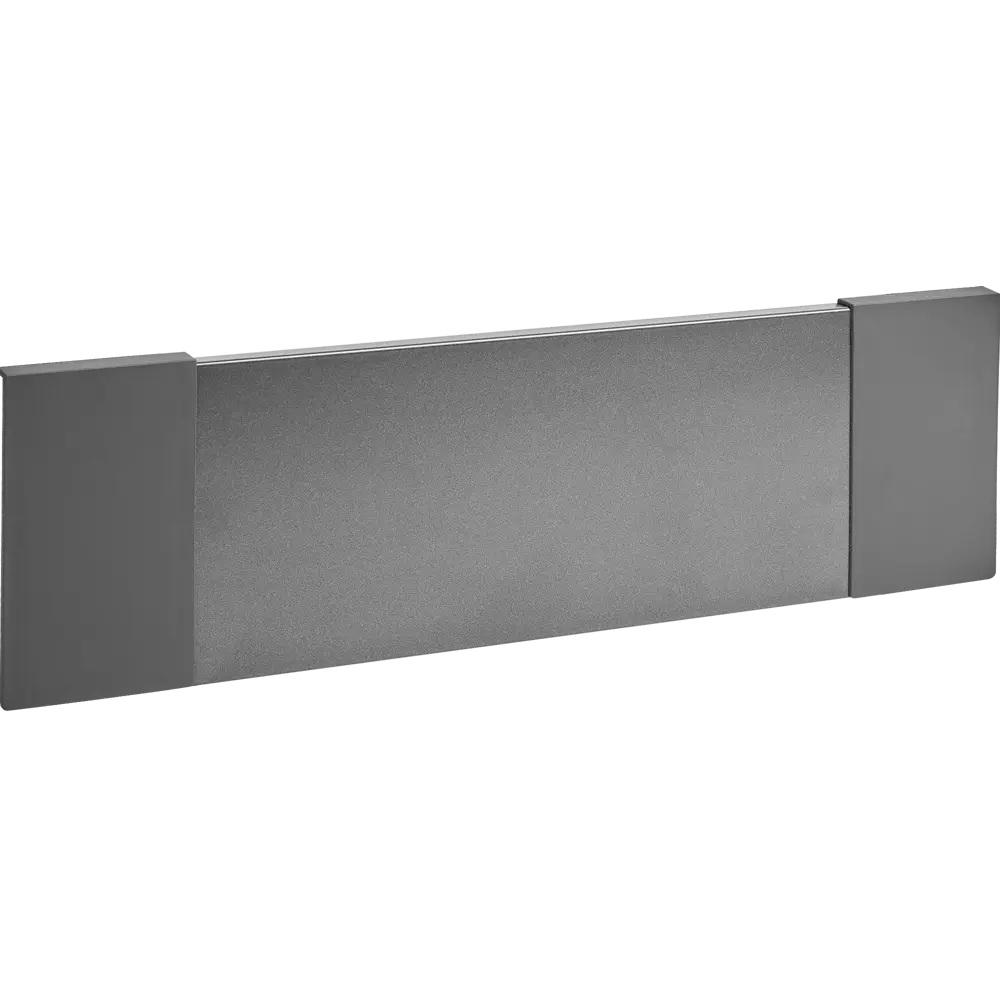 Панель для скрытого ящика Flowbox 56x11 см KONSENSA металл цвет антрацит STLM-2047745