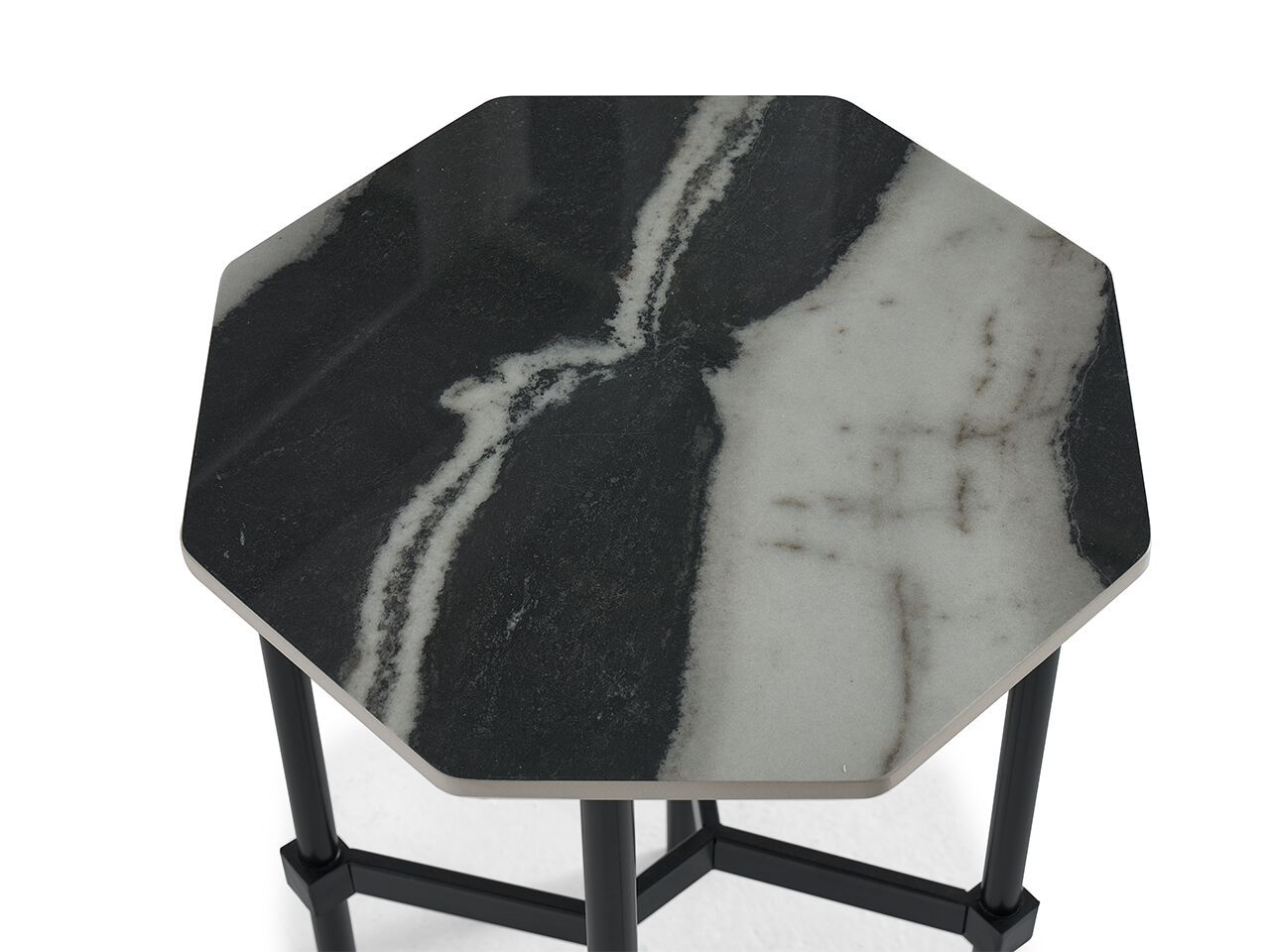 Высокий восьмиугольный садовый столик с керамической столешницей NDESIGN Ezora ARCH-00093533 - Вид №4