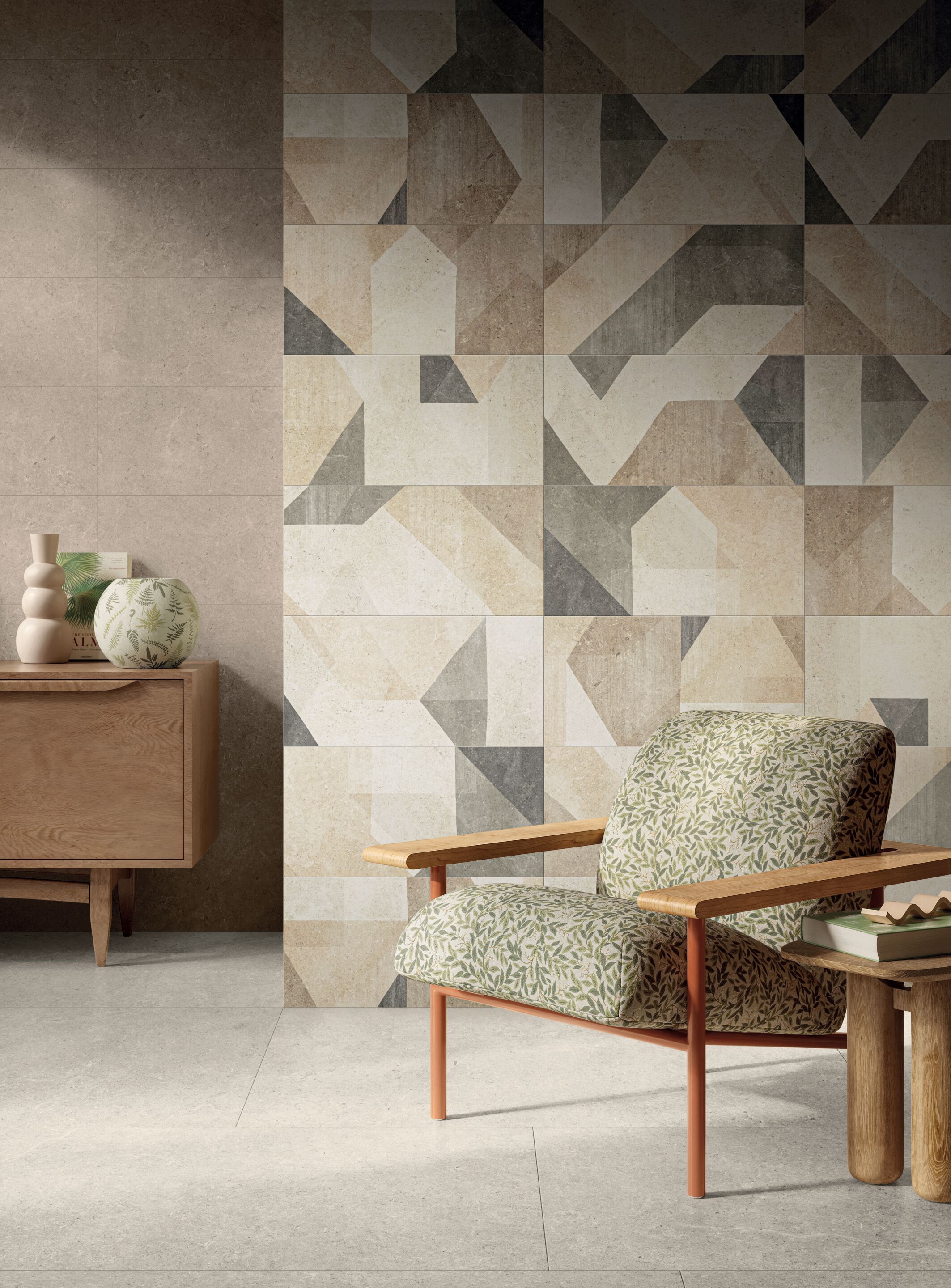 Пол / облицовка керамогранита с эффектом камня Panaria Ceramica Surround ARCH-00084206 - Вид №3