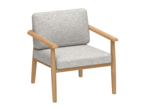 Ткань сад стул с подлокотниками