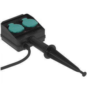 Удлинитель силовой FinePower PDS0622 черный 5086470