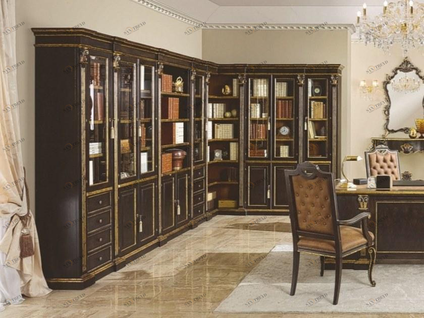 SCAPPINI & C Модульный деревянный книжный шкаф с ящиками 35th anniversary 2613-14-15-17-19