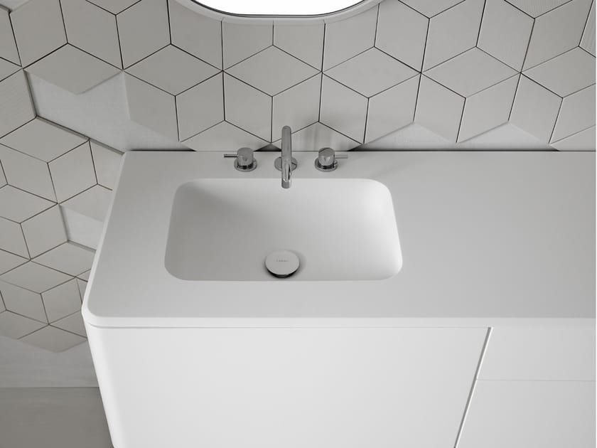 Столешница со встроенной раковиной Inbani QUADRO45 ARCH-00048224