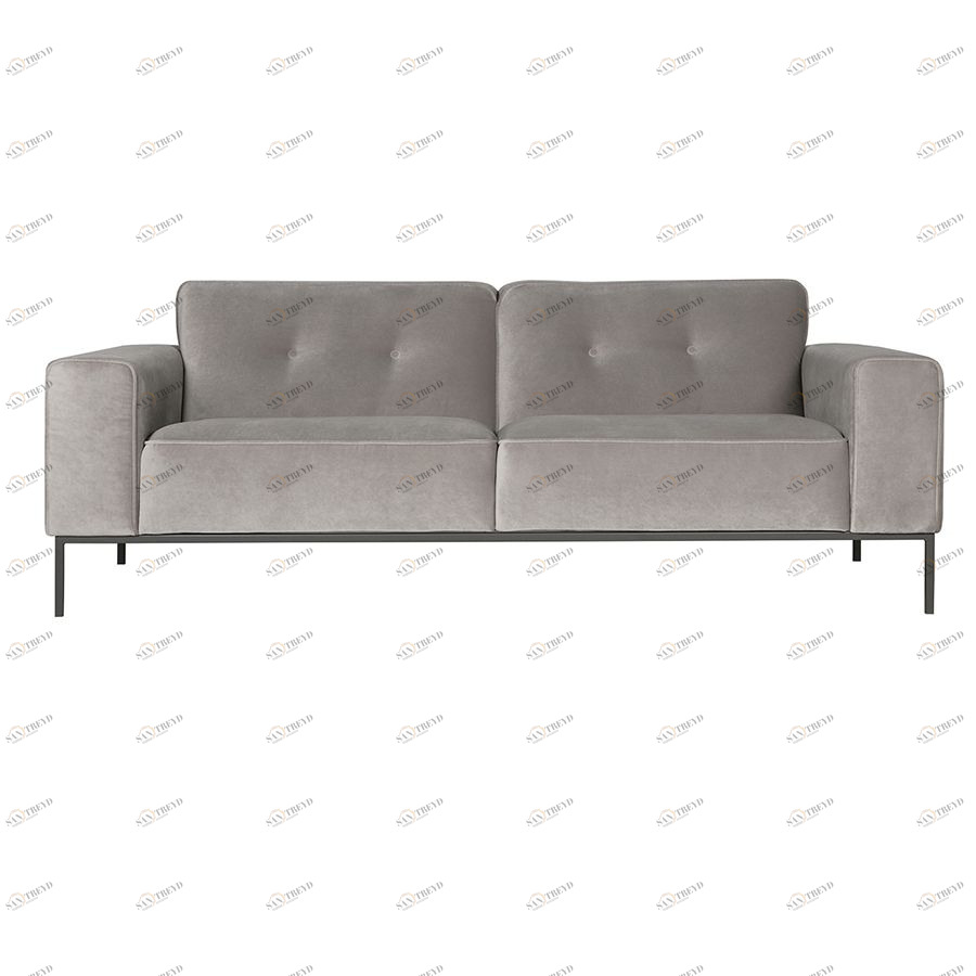 Трехместный диван VILLE светло-серый Sits S1710