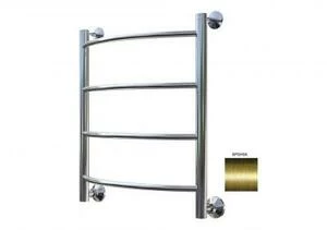 Полотенцесушитель водяной Aquanet Romeo 600x400 бронза