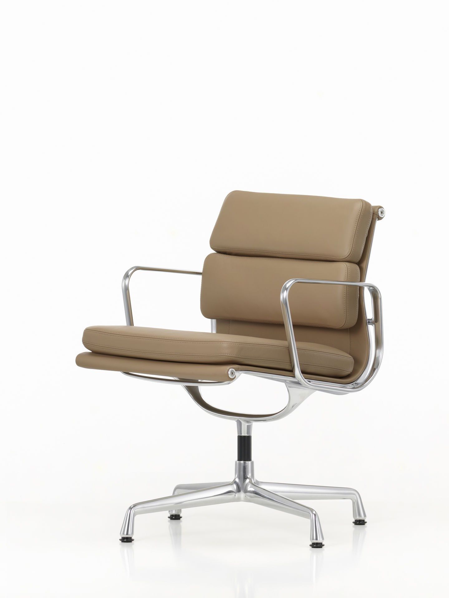 Кожаный стул с подлокотниками VITRA Eames Soft Pad Group ARCH-00088842 - Вид №51