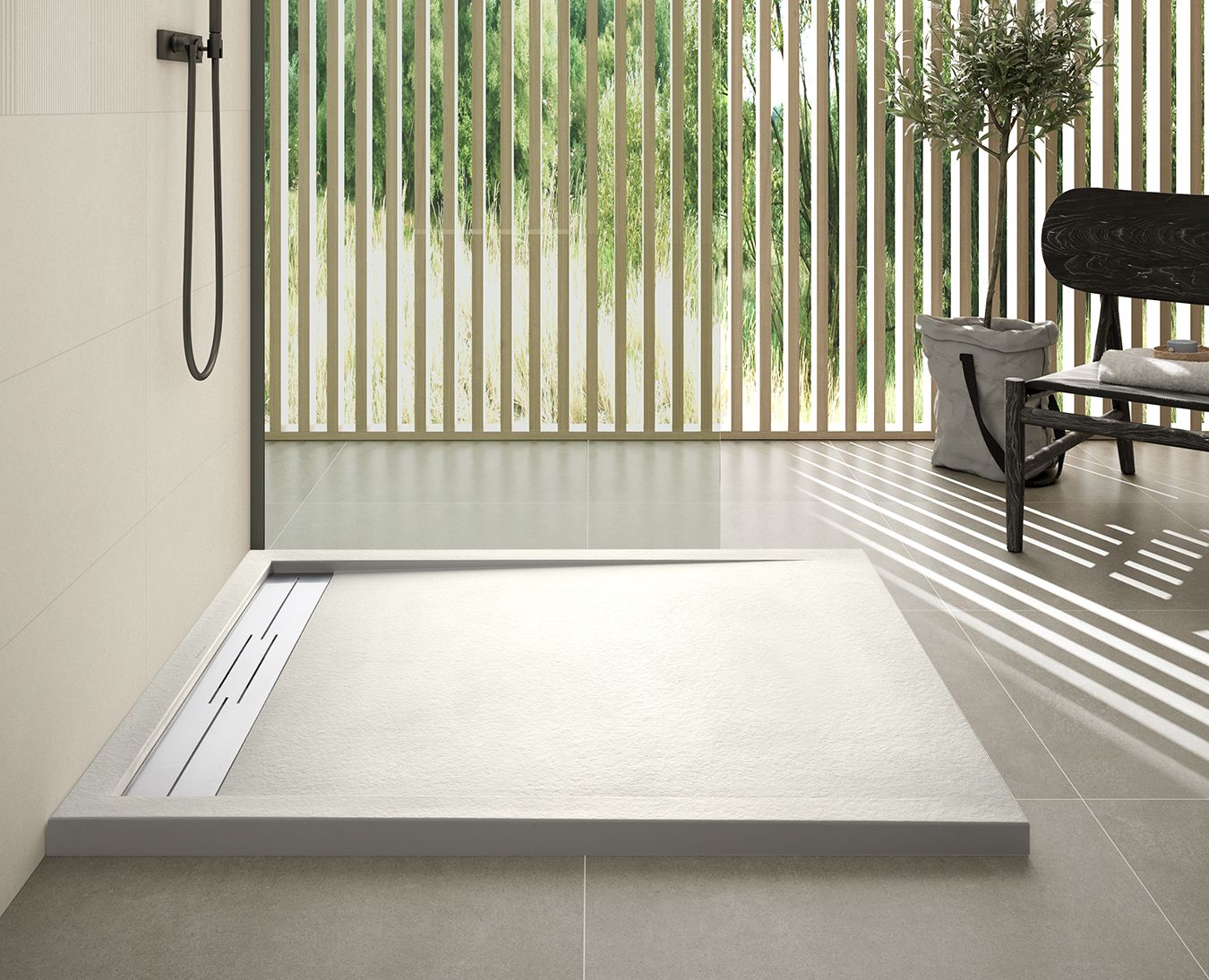 MCBATH Andrómeda Stone Nox R1 120x80 Прямоугольный бежевый sun-id-1959248 - Вид №3