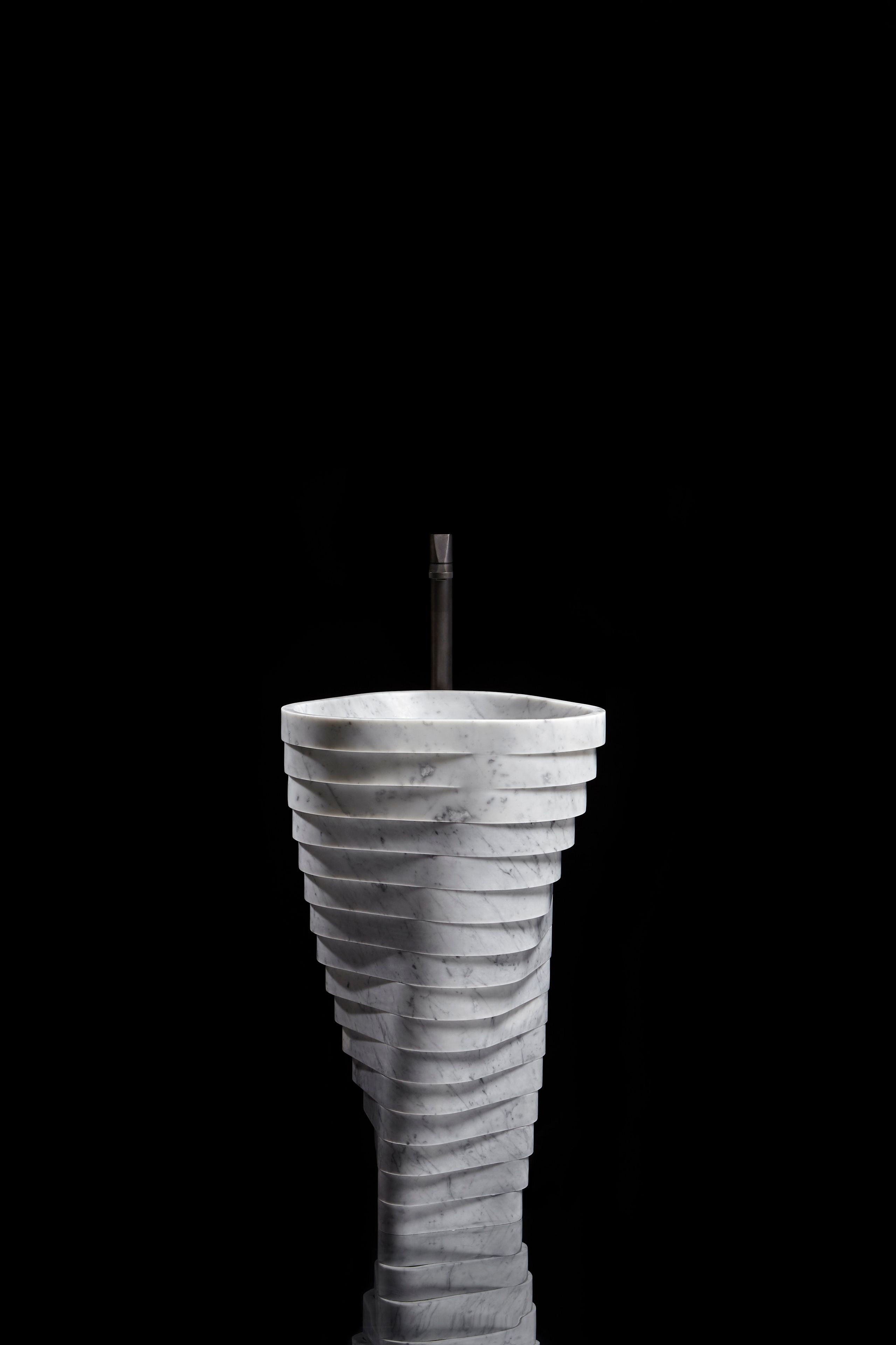 Отдельно стоящая раковина из каррарского мрамора Antoniolupi VORTICE ARCH-00024307 - Вид №2