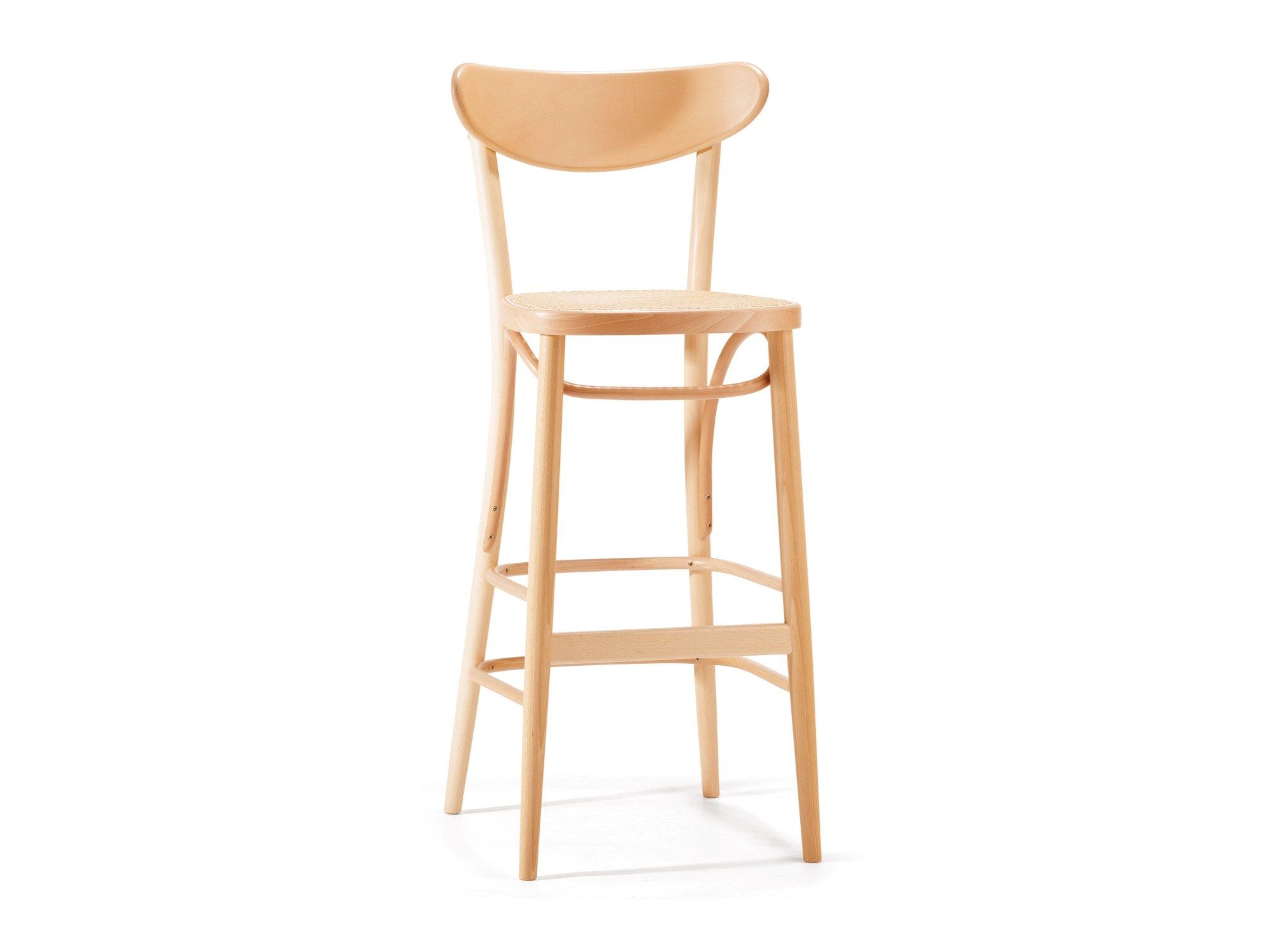 Высокий стул с подставкой для ног TON банан ARCH-00054944 - Вид №1