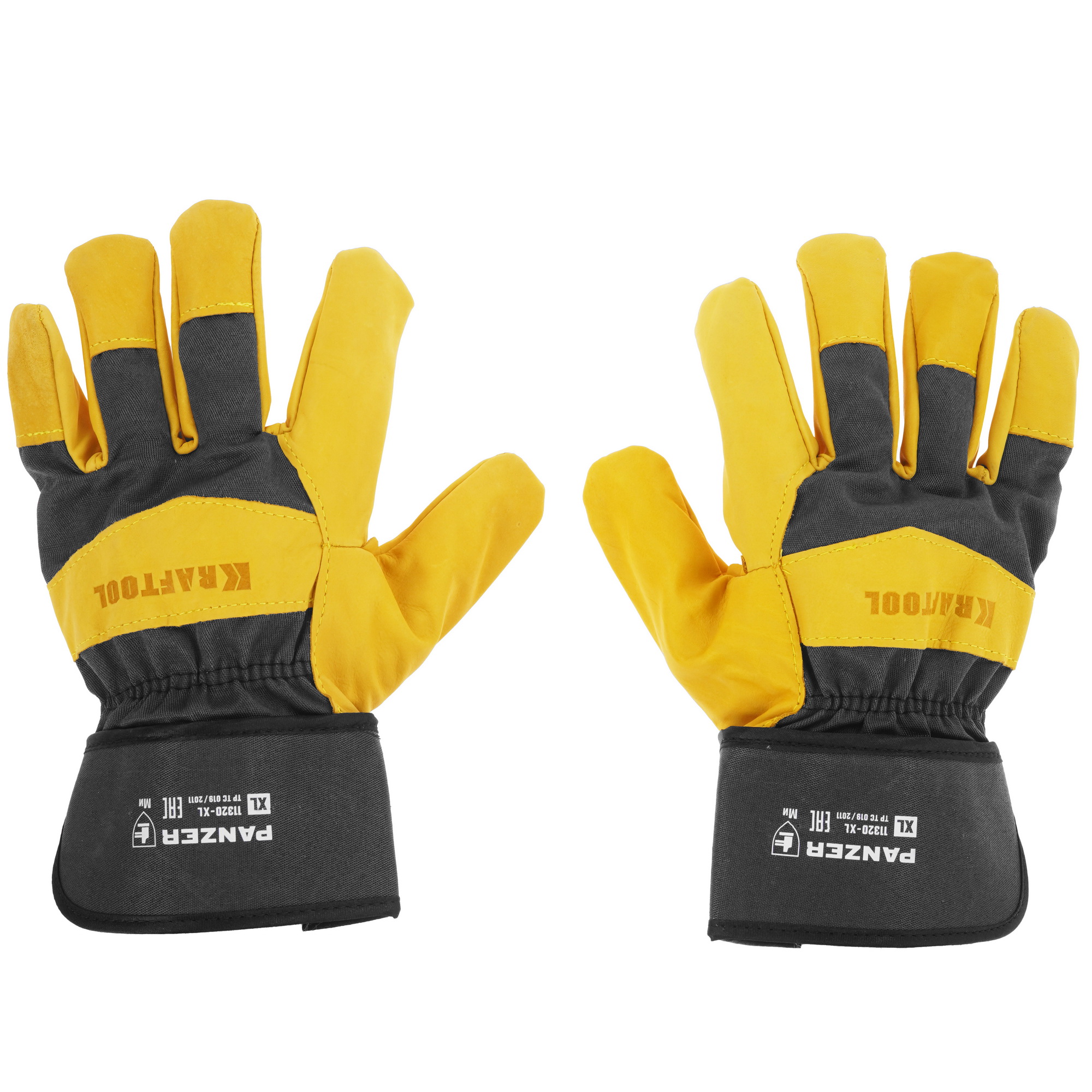 Перчатки спилковые/кожаные KRAFTOOL 11320-XL 9156163 STDN-0015649