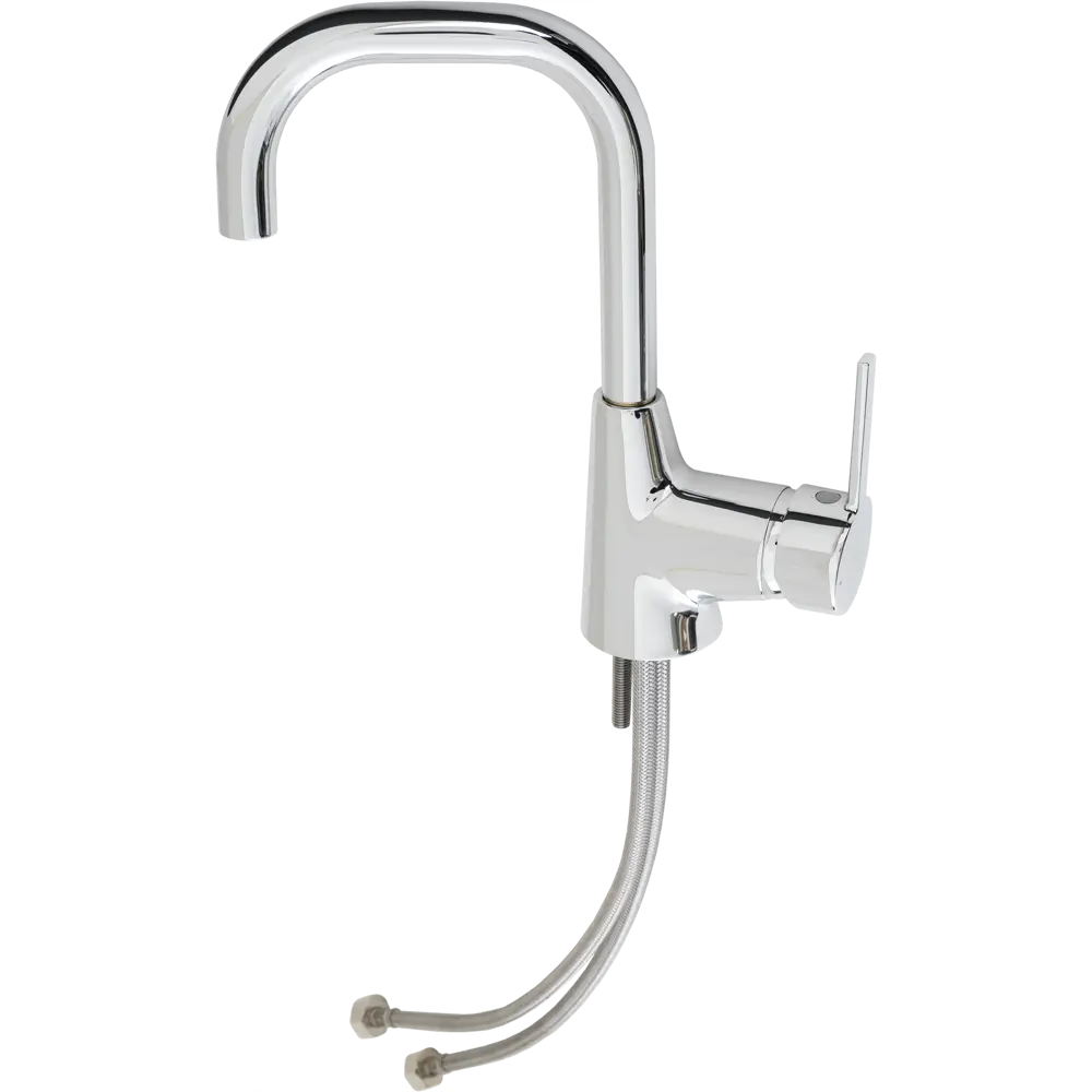 Смеситель для раковины Ideal Standard Idealstyle однорычажный высокий излив цвет хром 82022980 STLM-2131292 - Вид №1