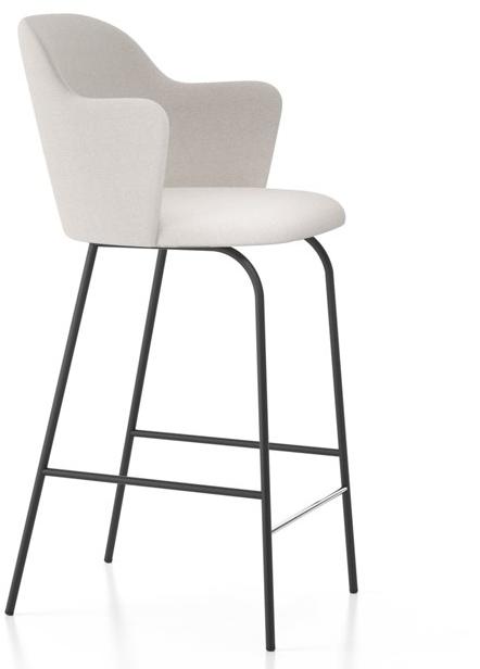 Viccarbe Высокий табурет с подлокотниками с подставкой для ног Aleta sun-id-1400375 - Вид №1