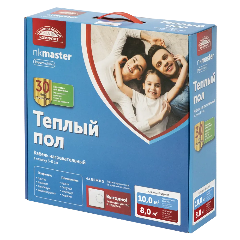 Нагревательный кабель для теплого пола Теплолюкс Национальный Комфорт 111 м, 1500 Вт STLM-2066348 - Вид №4