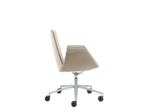 Вращающееся офисное кресло с колесами