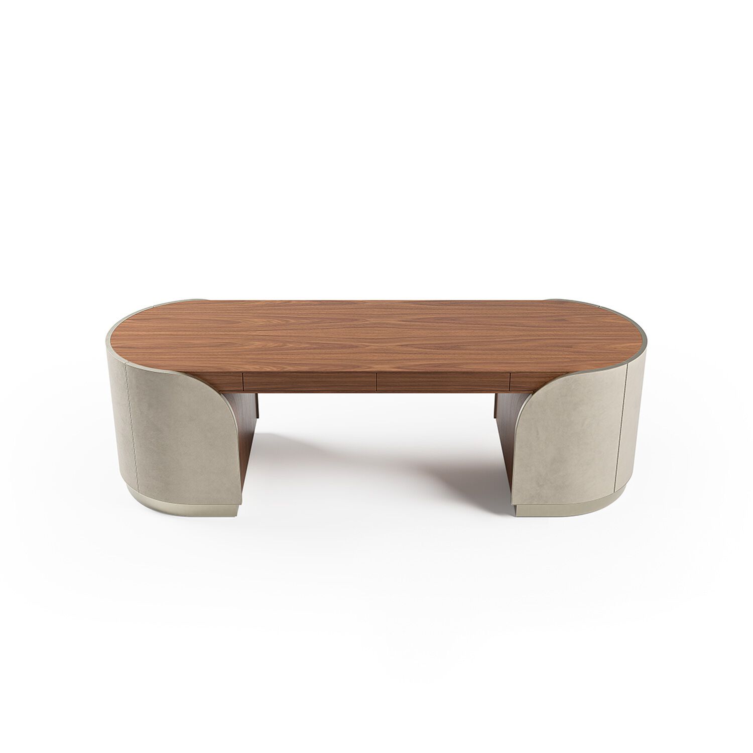 Кожаный стол с ящиками Capital Collection Duna ARCH-00048606 - Вид №8