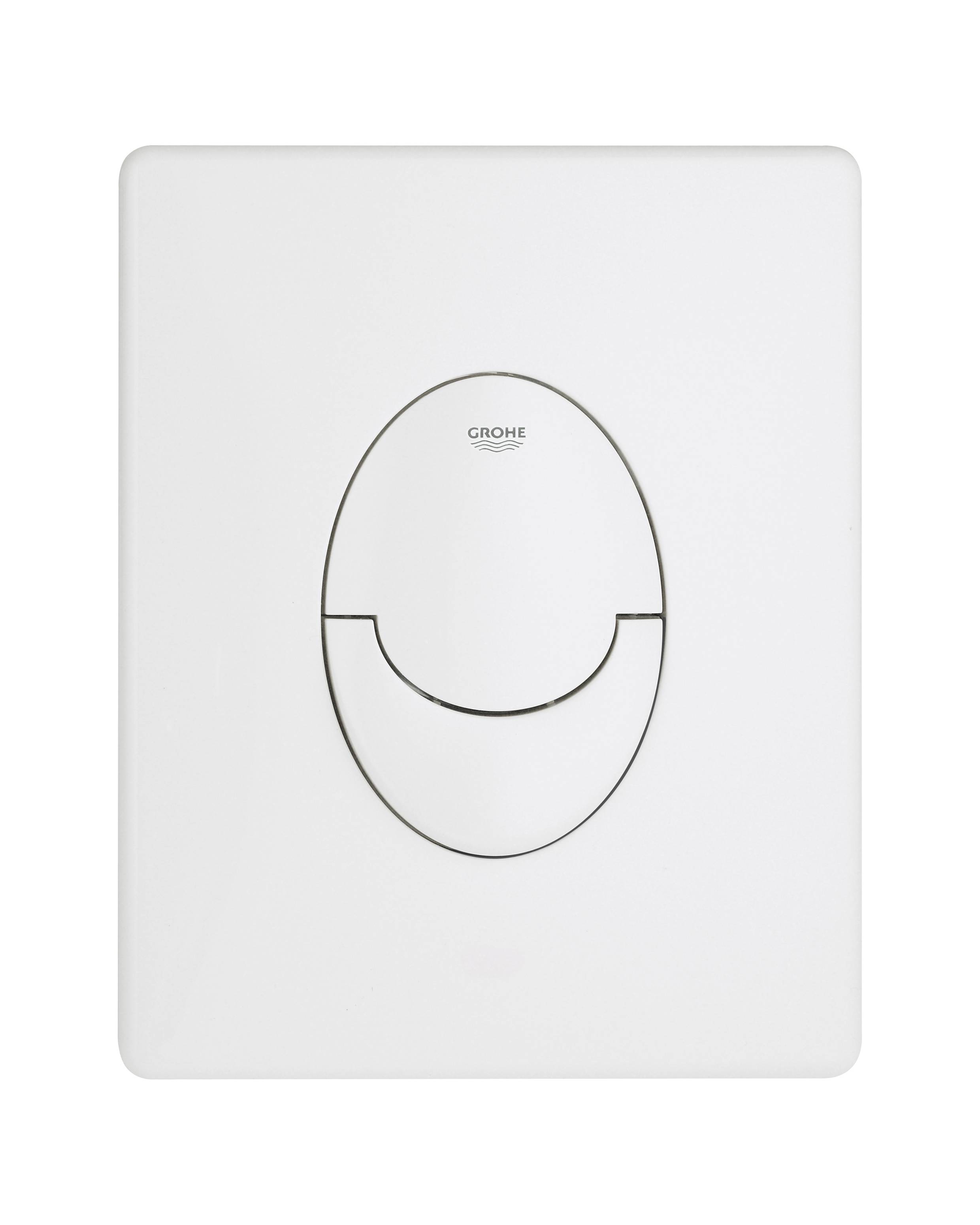 Панель смыва для унитаза GROHE Skate Air вертикальная (3 режима смыва), альпин-белый (38505SH0) - Вид №1