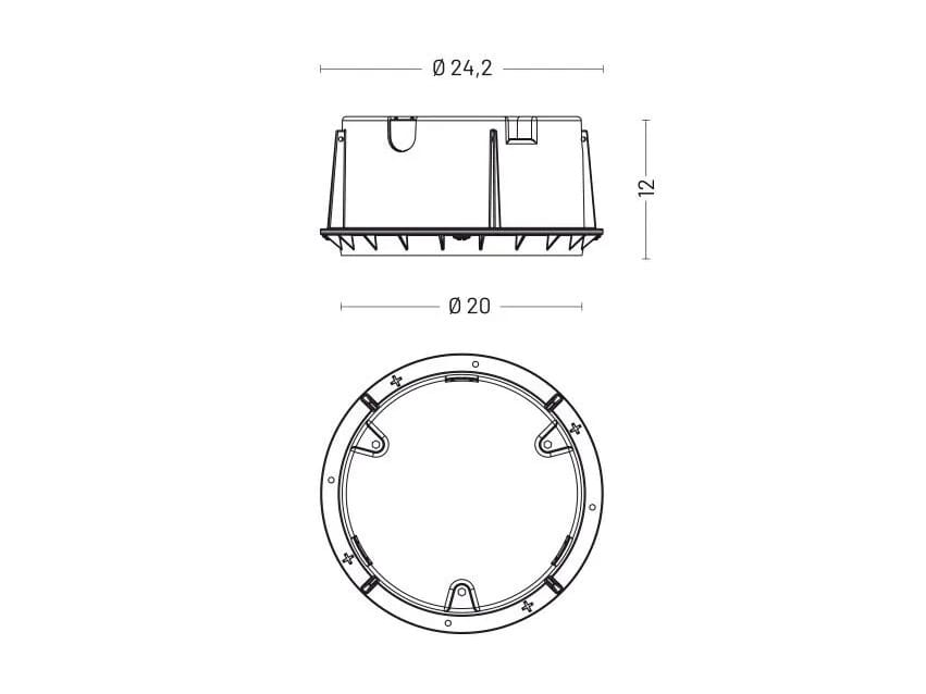 Утопленный стеклянный светодиодный наружный прожектор [LND] общие ARCH-00146596 - Вид №39