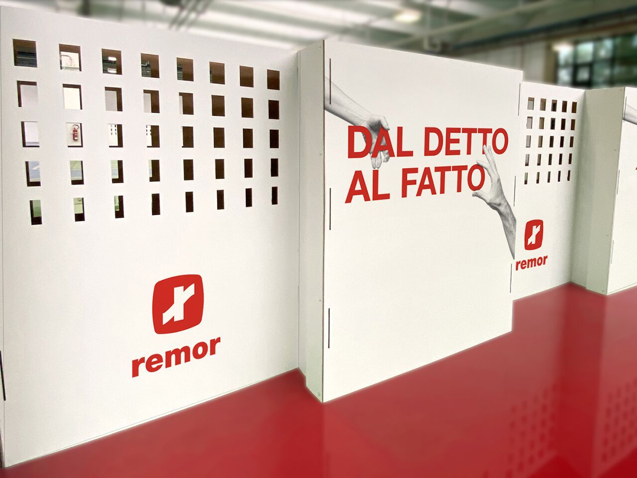 Отдельно стоящий, односторонний или двухсторонний модульный пользовательский экран Remor разделители ARCH-00130335