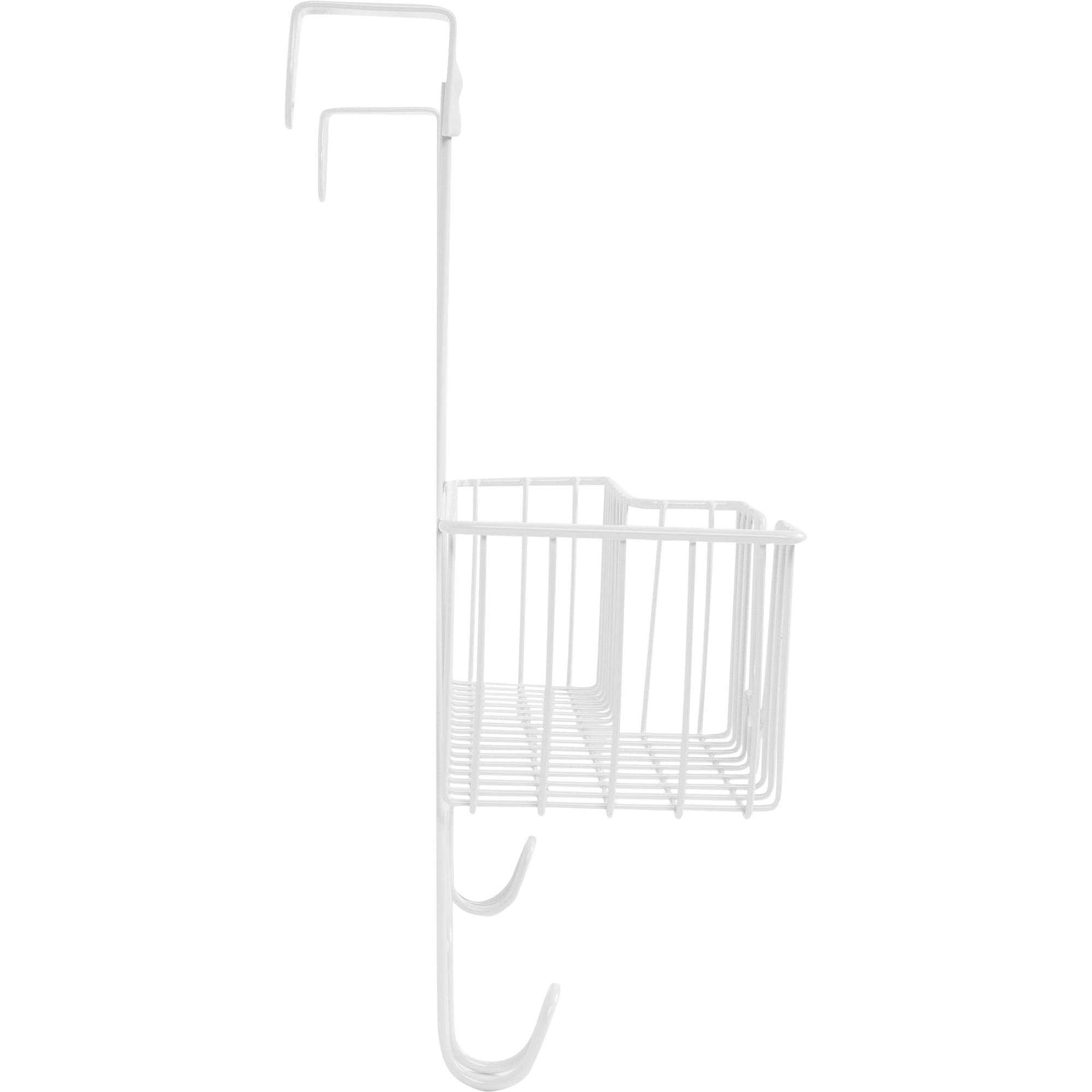 82384916 Держатель утюга и гладильной доски с корзиной 33х16,15х33 см, сталь, цвет белый ATS-0422 Santreyd  - Вид №2