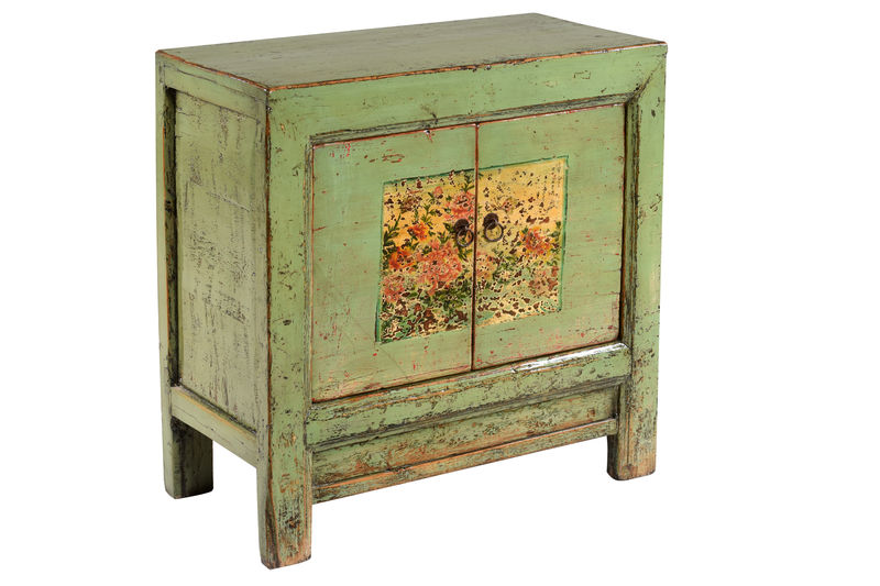 FUBR036 Основание с двумя дверями, окрашенное в зеленый цвет ijlbrown  - Вид №1