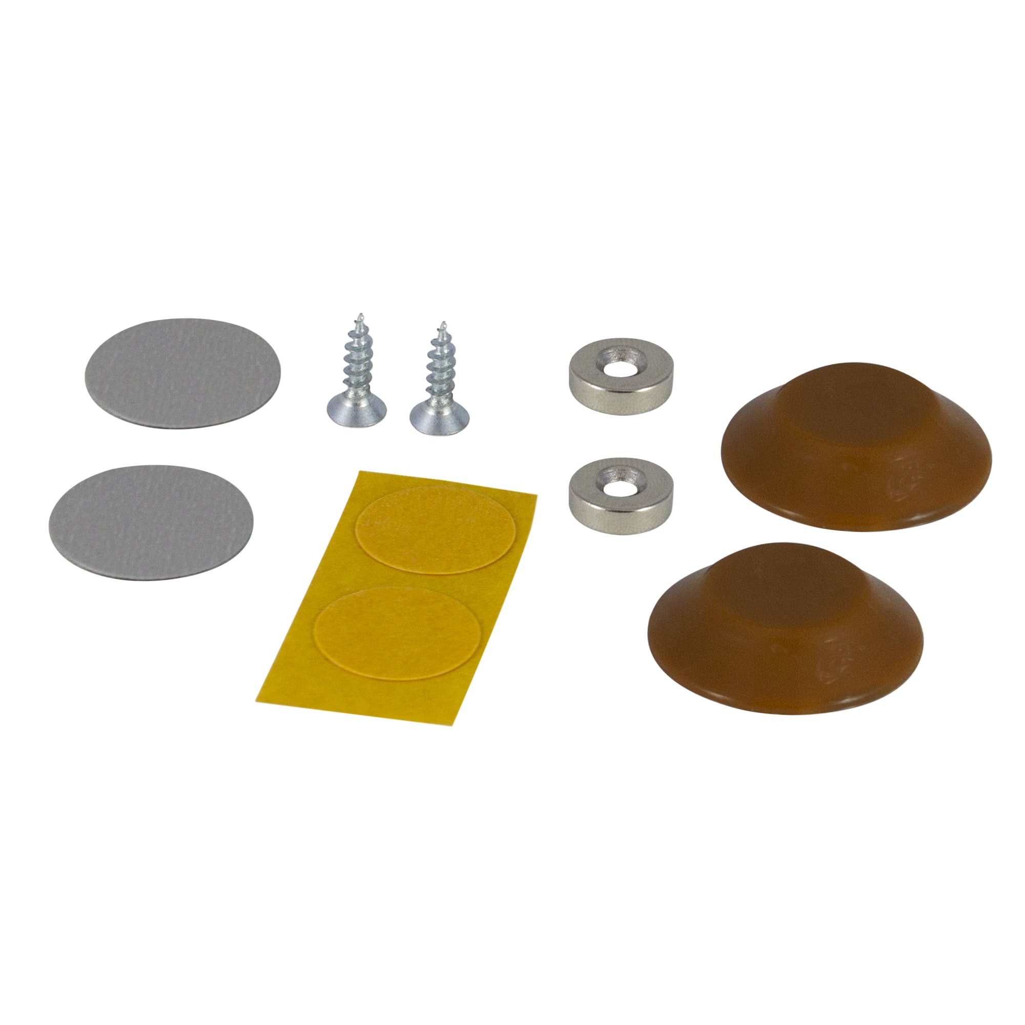 88287776 Магнит для нижней фиксации рулонной шторы Уют, цвет коричневый, 2 шт Santreyd  - Вид №1