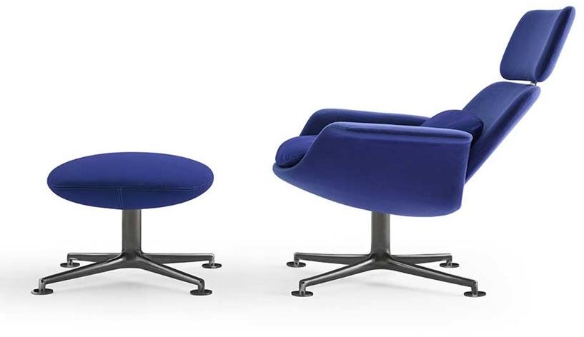 KNOLL Вращающееся кресло из ткани с высокой спинкой Kn sun-id-1433915 - Вид №5