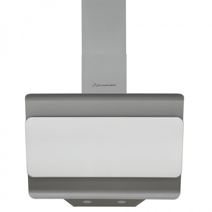 9245474 Вытяжка наклонная Schaub Lorenz SLD DL6318 белый/серебристый STDN-0108408 - Вид №1