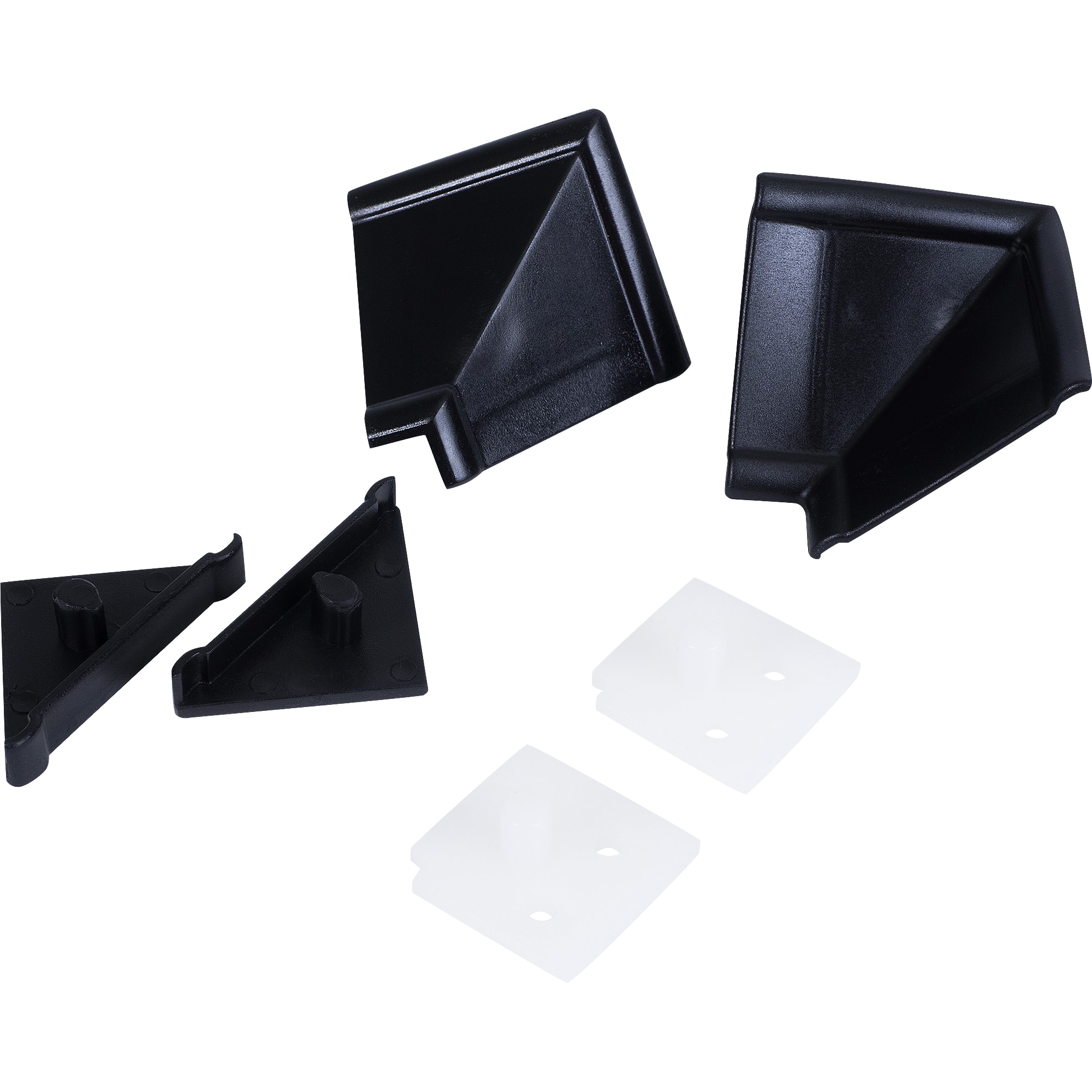 83548505 Комплект для установки плинтуса, цвет чёрный Santreyd 