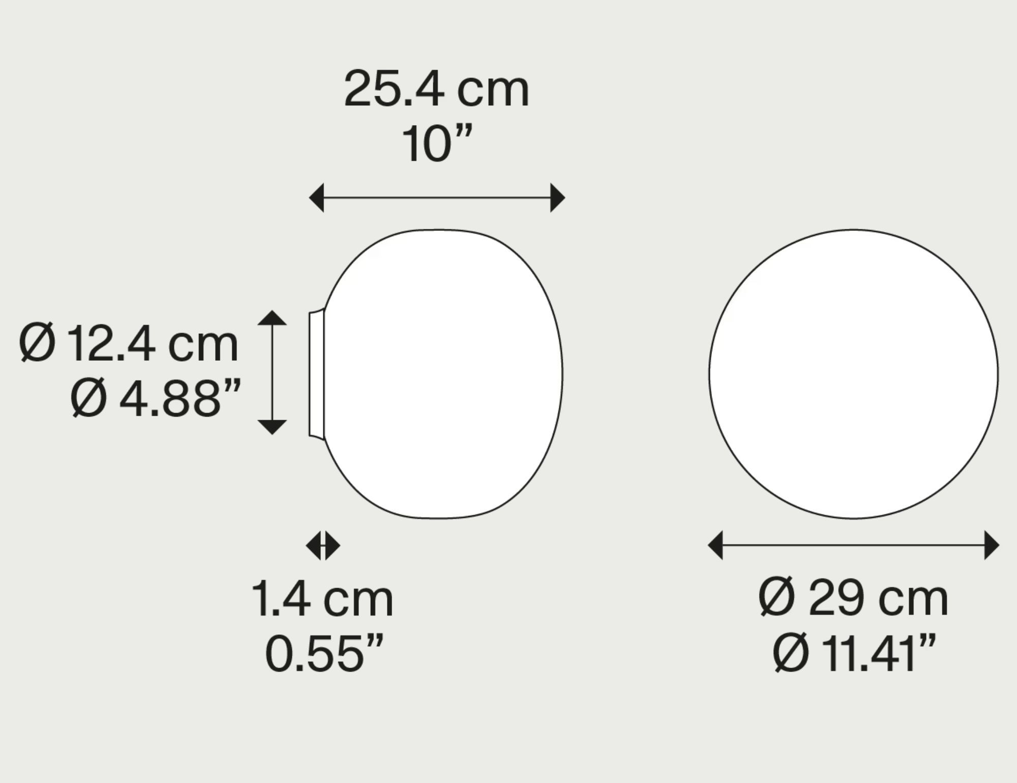 Настенный светильник / потолочный светильник из дутого стекла Lodes Volum ARCH-00101874 - Вид №8