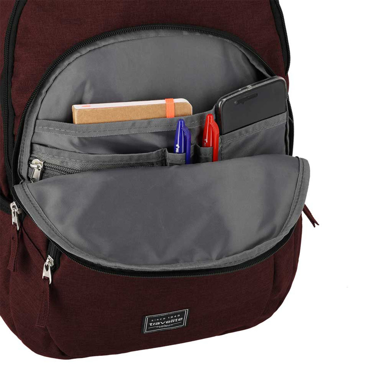 96308-70 Рюкзак 96308 Melange 15,6' Travelite Basics - Вид №4