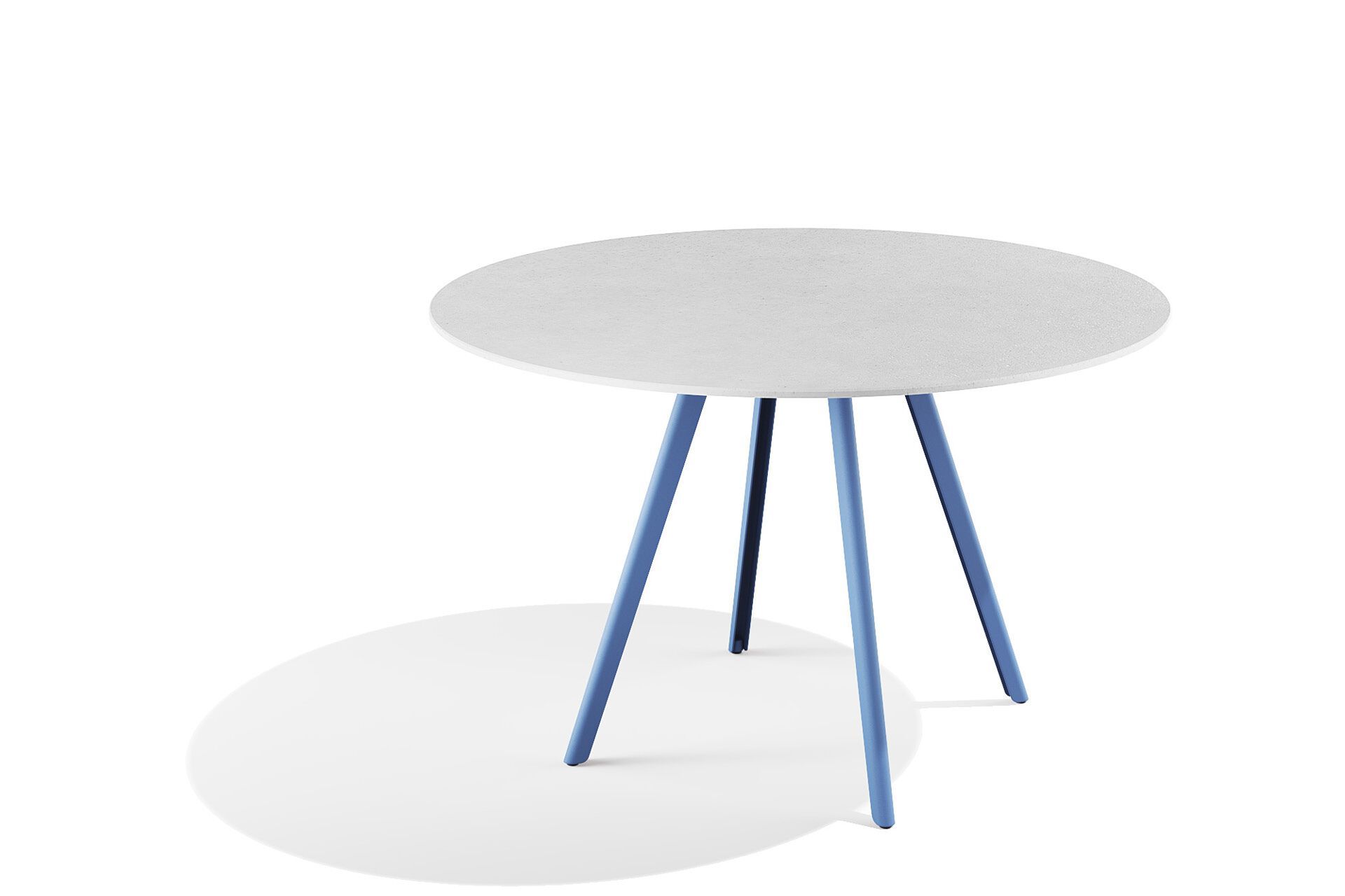 Круглый стальной стол с порошковым покрытием BABEL D ARCH-00152397 - Вид №1