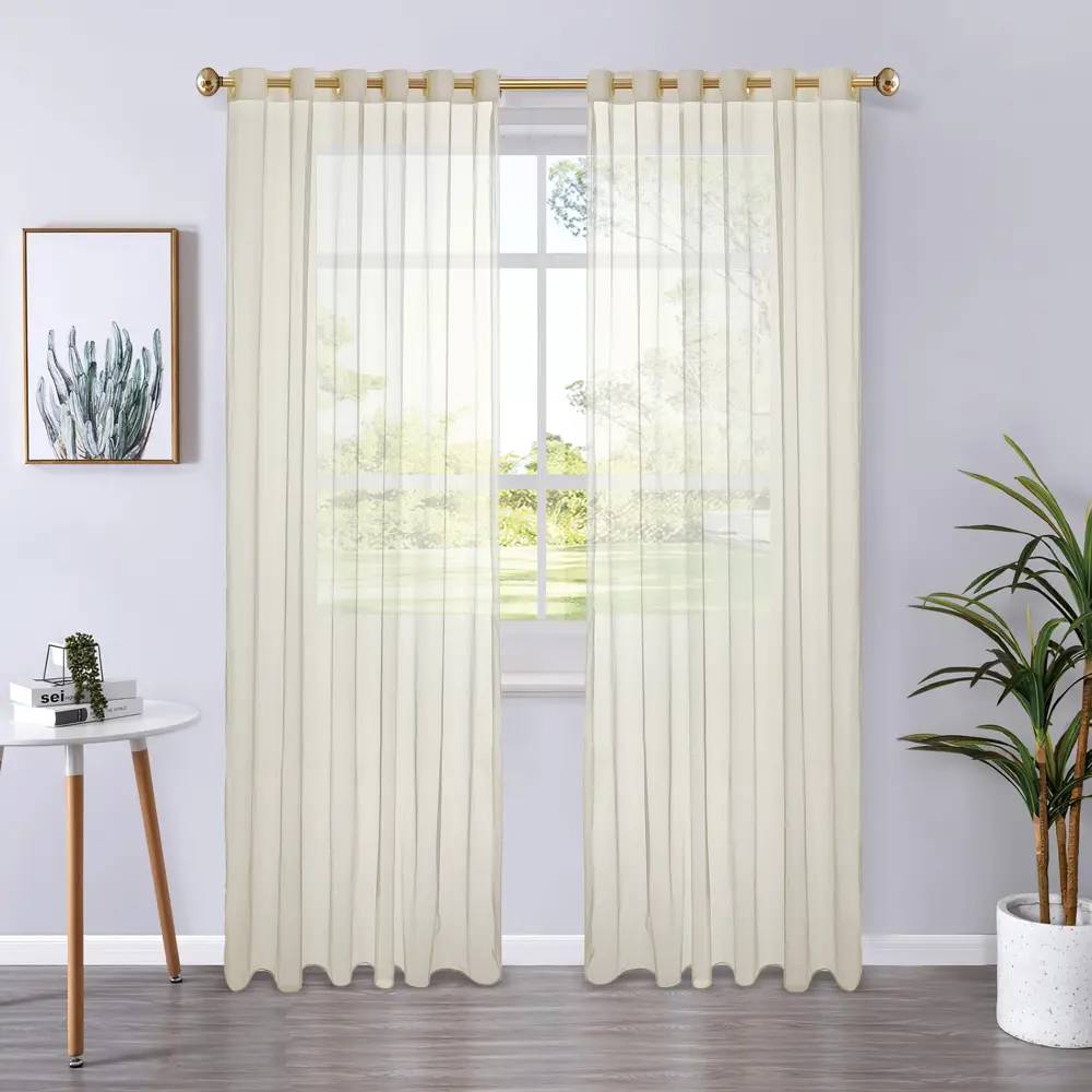 Тюль Santreyd Palu Cream 5 - нежная вуаль для ваших окон 89337099 STLM-1418990