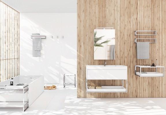 Cosmic Держатель для полотенец / полка для ванной The grid 268xx68 - Вид №1