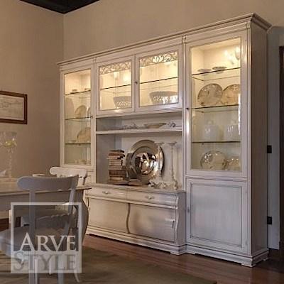 Arvestyle Лакированный книжный шкаф с подставкой под телевизор Fenice sun-id-1405847 - Вид №2