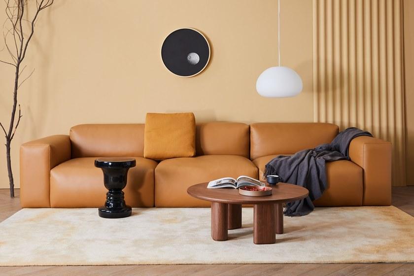 Grado Design Низкий круглый журнальный столик из мдф  Peb-tb-ct-c  - Вид №11