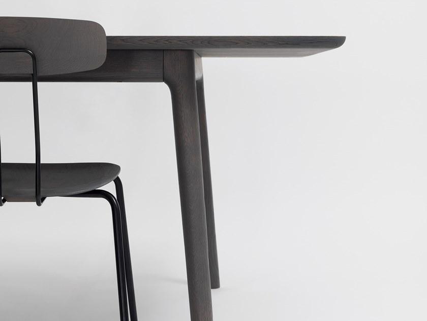 ZEITRAUM Прямоугольный деревянный стол E8 sun-id-1369595 - Вид №4