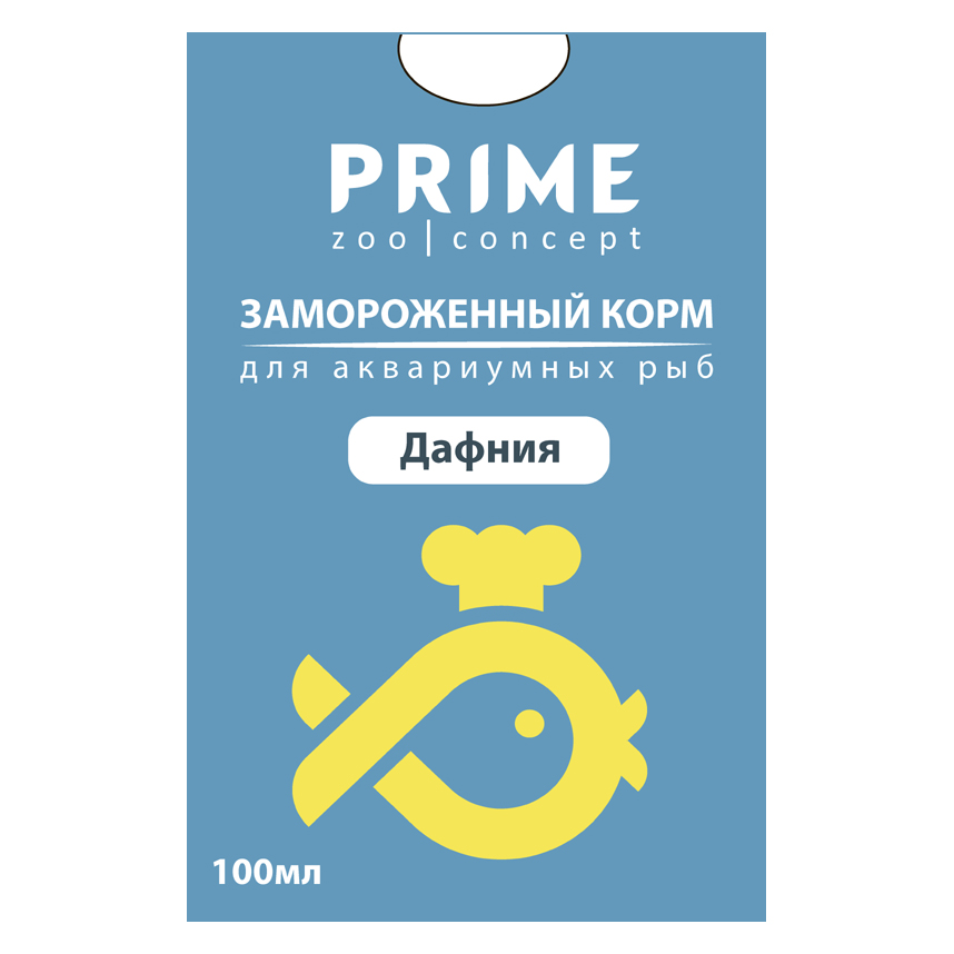 ПР0044914 Корм для рыб Дафния в блистере 100мл PRIME 