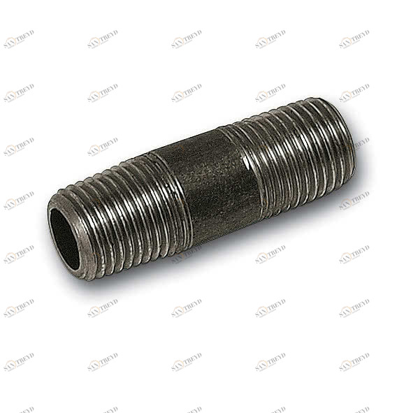 123112100S SANHA 23 ниппель удлиненный, ковкий чугун 11/2x100 мм 