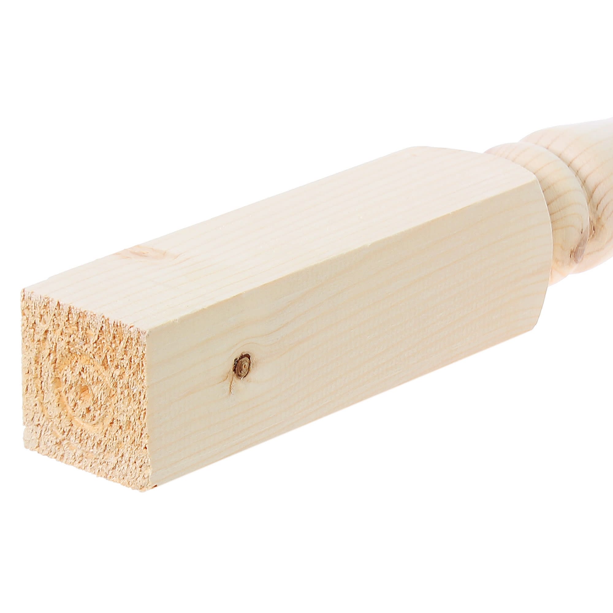 81967439 Балясина «Яблоко», 60х60х900 мм, хвоя сорт AB Santreyd  - Вид №1