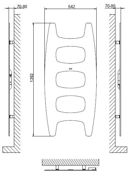 CORDIVARI Scaldasalviette elettrici sun-id-1344780 - Вид №2