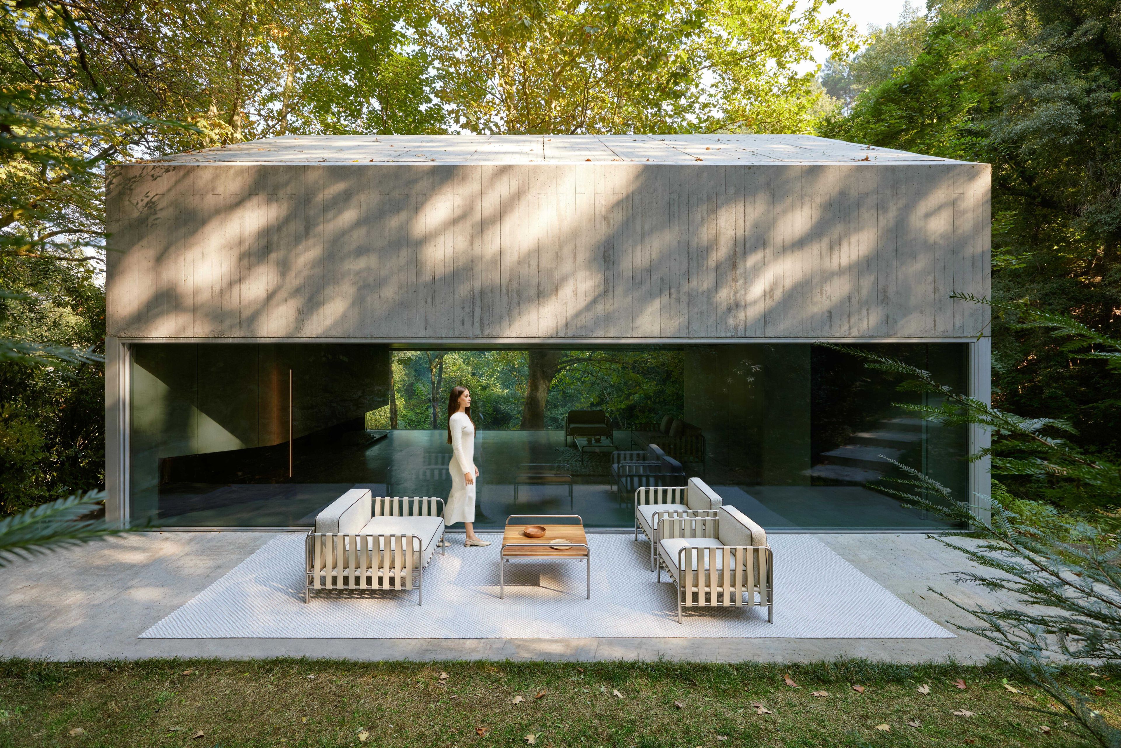 Алюминиевое садовое кресло с подлокотниками GANDIABLASCO Onsen ARCH-00106669 - Вид №2