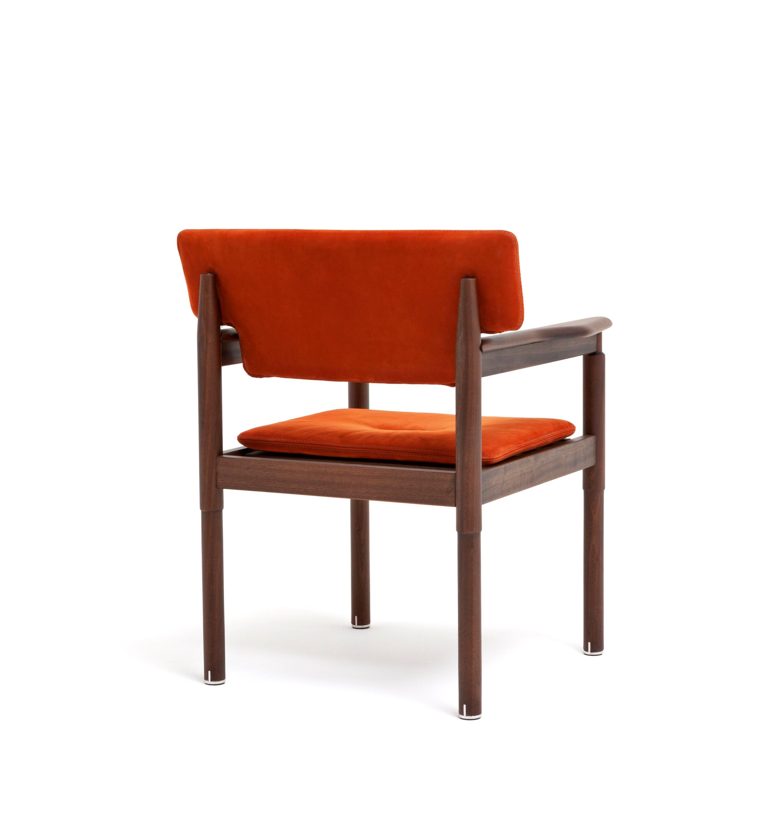 Садовое кресло из красного дерева и ткани с подлокотниками Exteta Vieste ARCH-00092458 - Вид №3