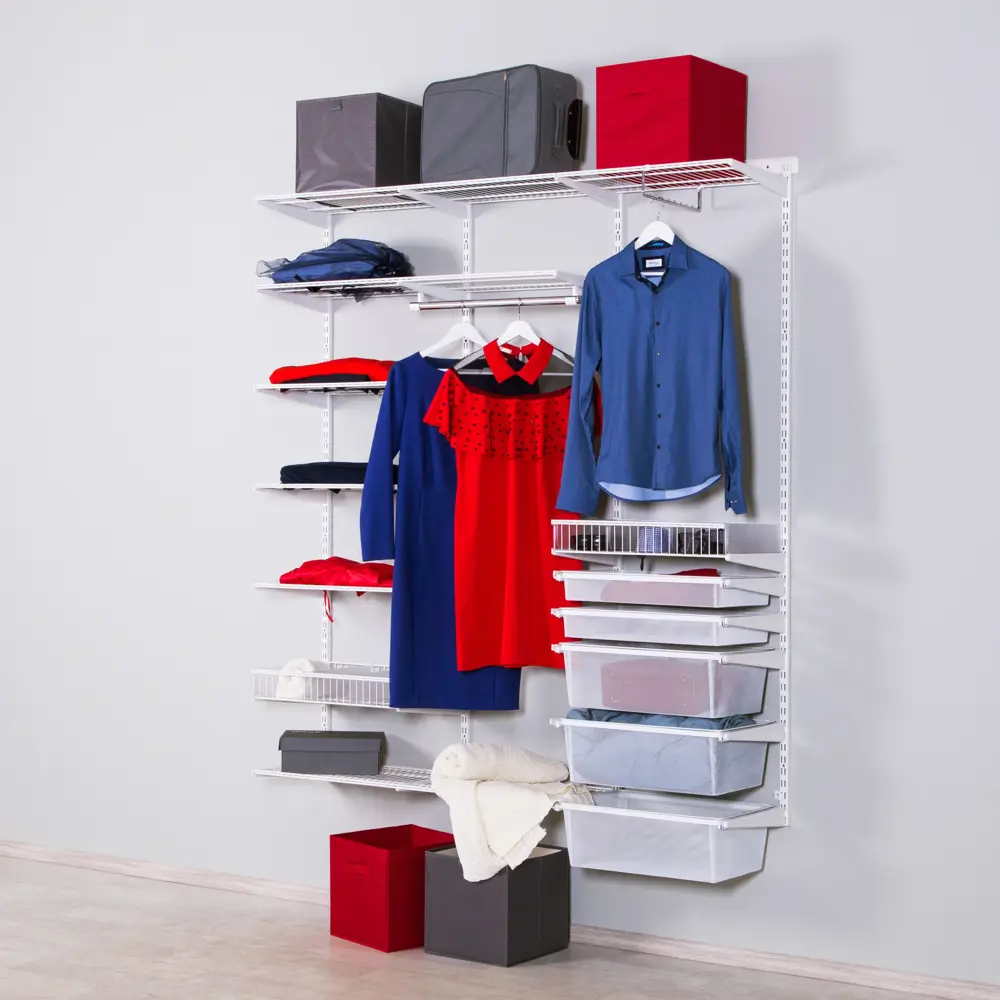 Проволочная полка-корзина НСХ для систем хранения 55.3×37.9 см 81961396 STLM-0015535 - Вид №5