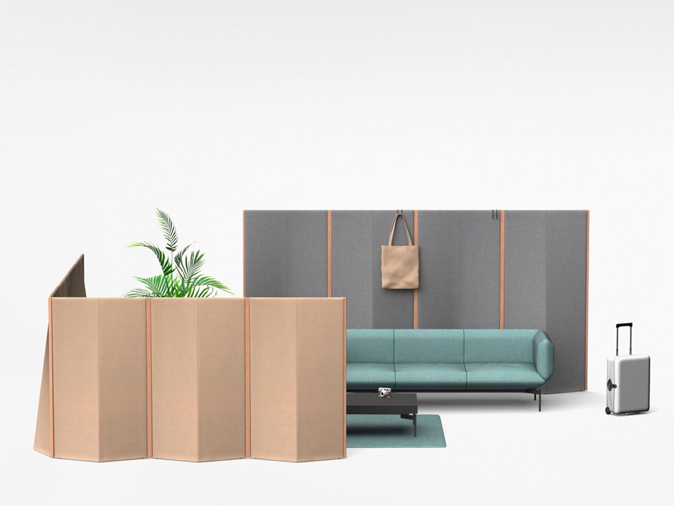 Отдельно стоящая офисная перегородка prostoria Separe ARCH-00017158 - Вид №4