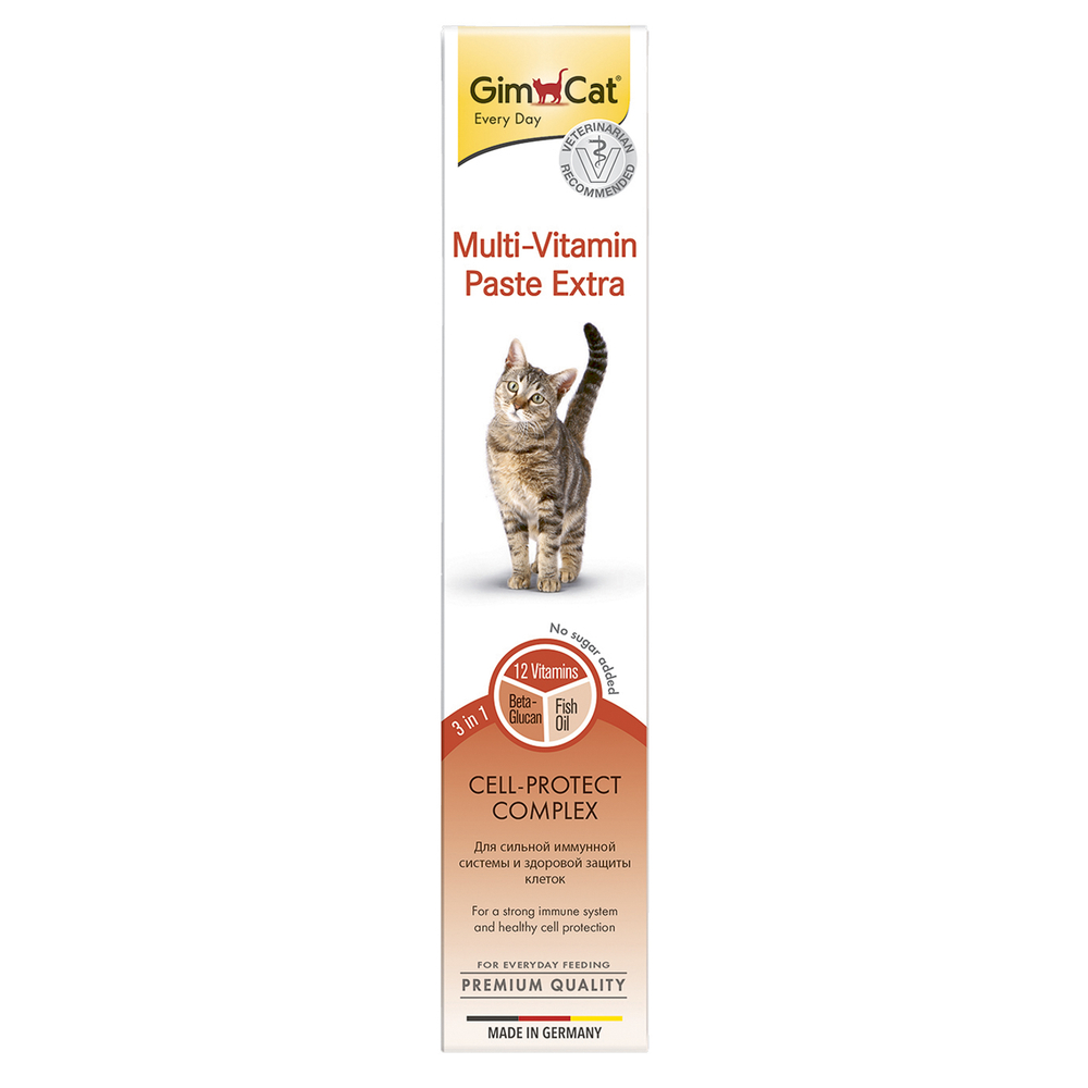 ПР0031781 Паста для кошек GimCat Multi-Vitamin Extra 50г GIMBORN  - Вид №1