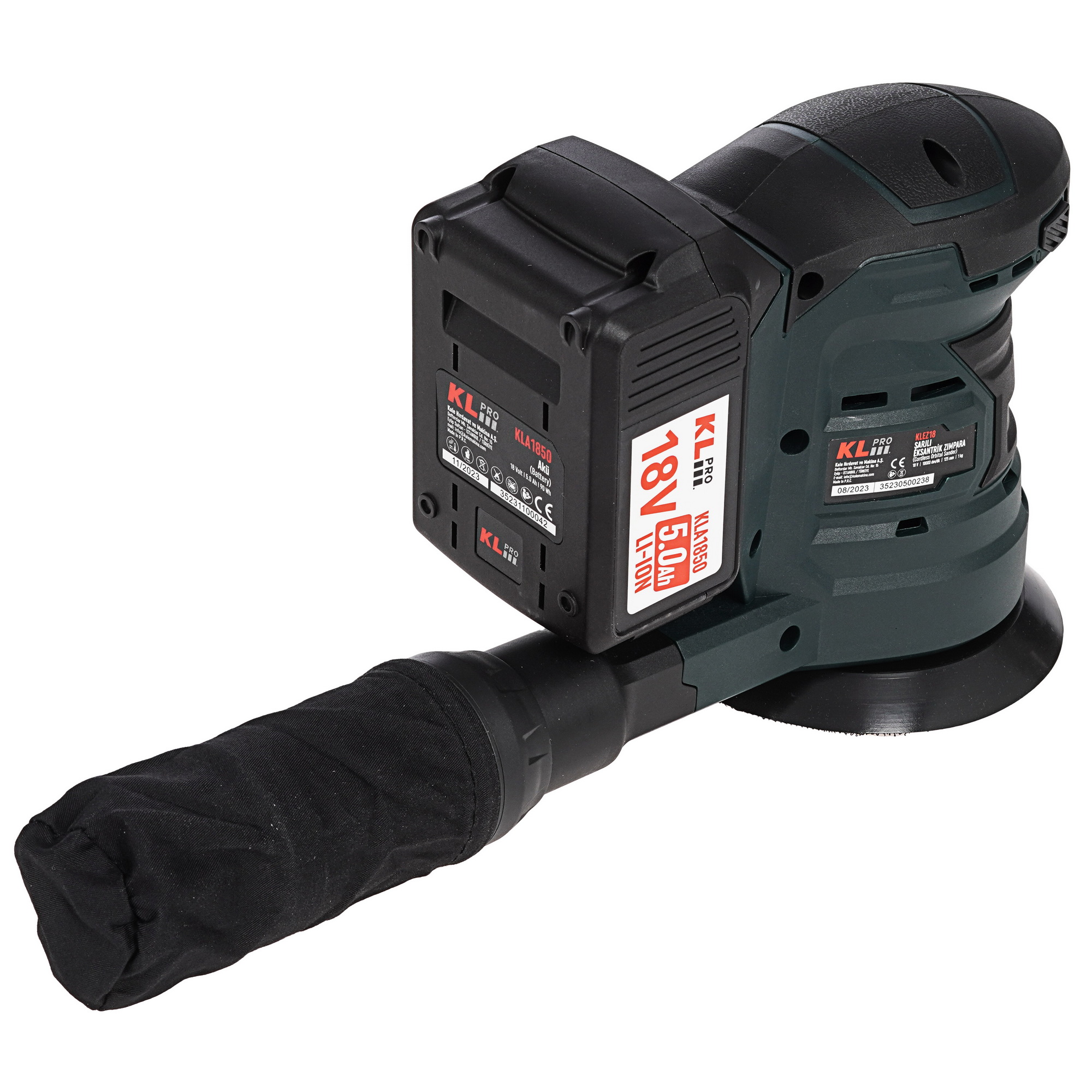 Эксцентриковая шлифмашинка KLPRO KLEZ18-20 9176536 STDN-0050310 - Вид №2